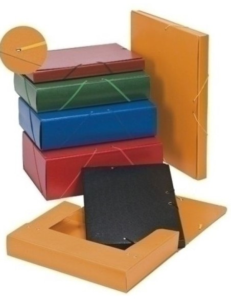 CARPETA PROYECTOS CARTON FORRADO L3 CM AZUL