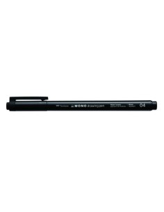 ROTUL.TOMBOW MONO DRAWING P.FINA 04 NEGR - Pack de 4 unidades