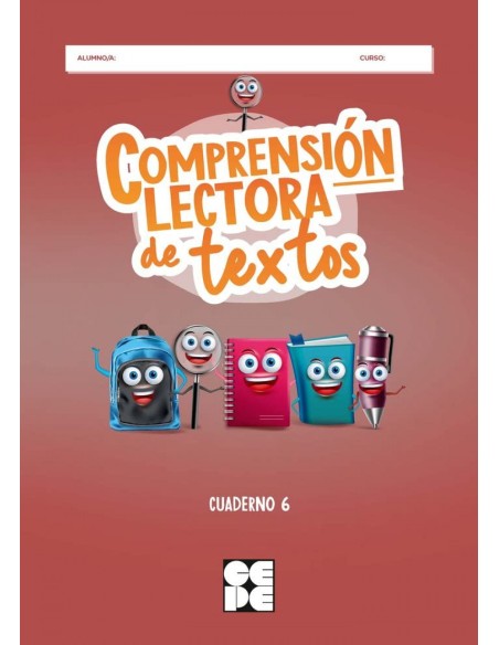 COMPRENSION LECTORA DE TEXTOS 6