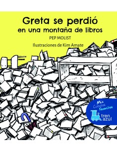 GRETA SE PERDIO en una montana de libros