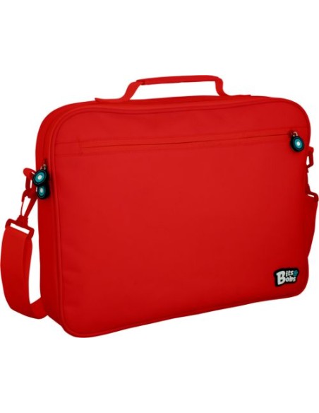 BANDOLERA BITS ampBOBS COLOR ROJO 38X28X6 CM