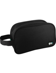 PORTATODO CUADRADO BITS ampBOBS NEGRO 28X18X10 CM