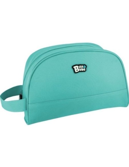 PORTATODO REDONDO BITS ampBOBS COLOR AZUL CLARO 26X15X12 CM