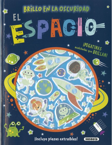 El espacio Pegatinas que brillan