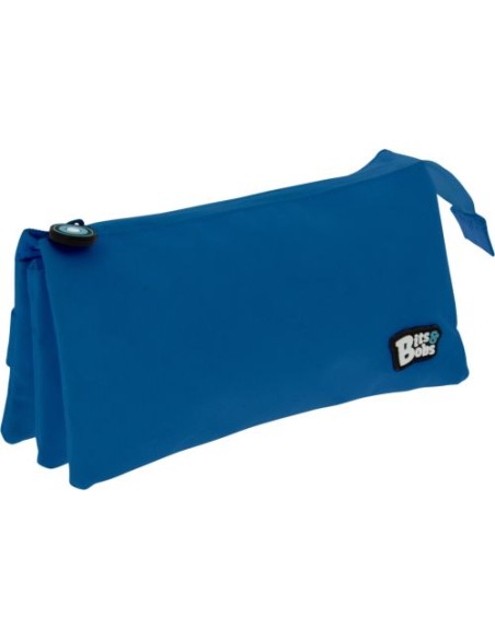 PORTATODO TRIPLE PLANO BITS ampBOBS AZUL 245X12X14 CM