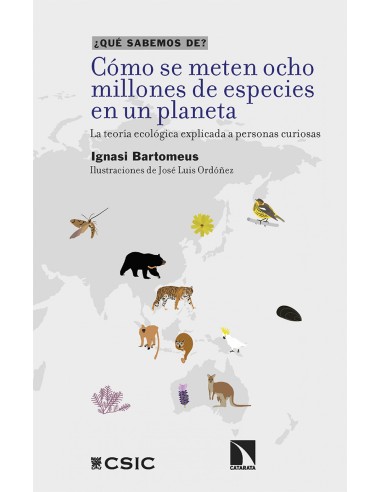 Como se meten ocho millones de especies en un planeta