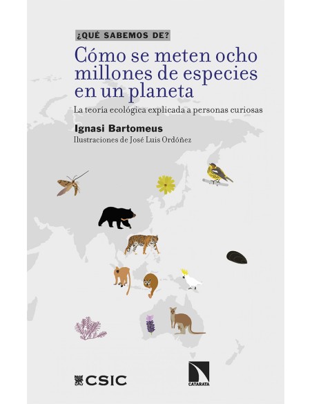 Como se meten ocho millones de especies en un planeta