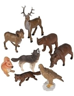 BOTE 8 FIG. ANIMALES DEL BOSQUE