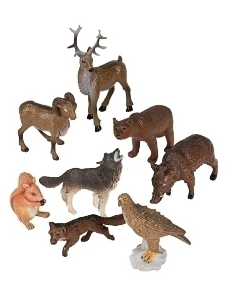 BOTE 8 FIG. ANIMALES DEL BOSQUE
