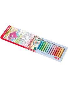  Set 18 marcadores fluorescentes stabilo swing cool pastel 8 fluor+10 pastel  2