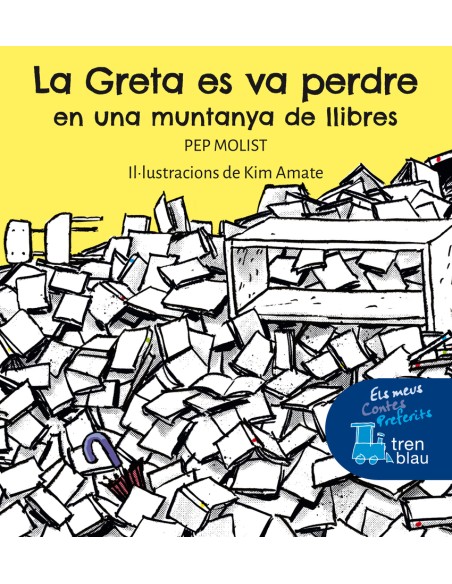LA GRETA ES VA PERDRE en una muntanya de llibres