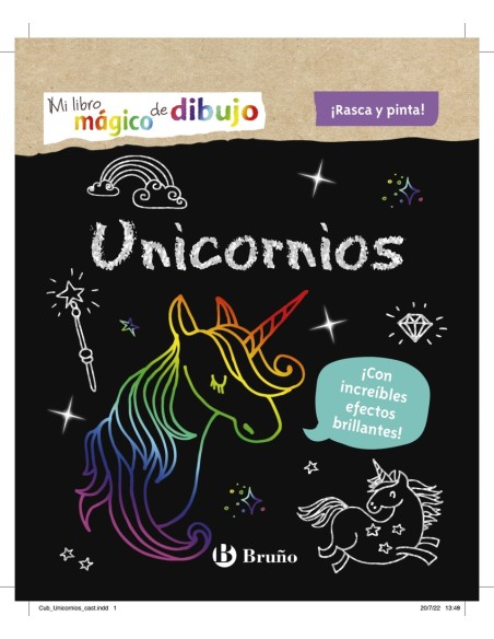Mi libro magico de dibujo Unicornios