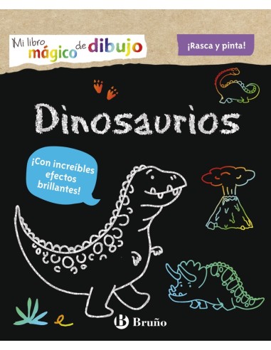 Mi libro magico de dibujo Dinosaurios