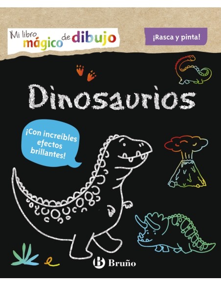 Mi libro magico de dibujo Dinosaurios