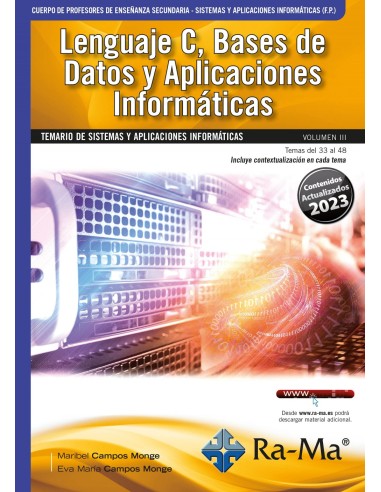 OPOSICIONES CUERPO DE PROFESORES DE ENSENANZA SECUNDARIA SISTEMAS Y APLICACIONE