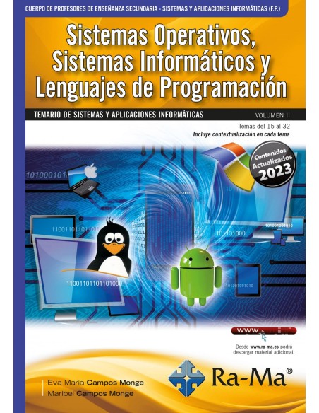 OPOSICIONES CUERPO DE PROFESORES DE ENSENANZA SECUNDARIA SISTEMAS Y APLICACIONE