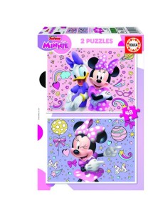 PUZZLE INFANTIL MINNIE 2X48 PIEZAS