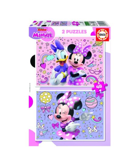 PUZZLE INFANTIL MINNIE 2X48 PIEZAS