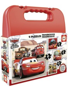 MALETA PROGRESIVOS CARS 12 14 20 25 PIEZAS