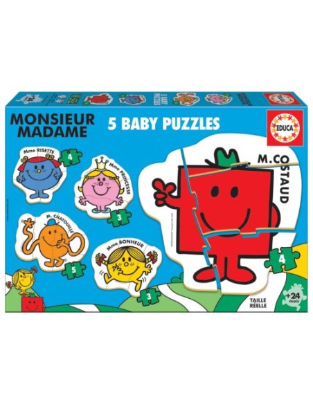 BABY PUZZLES MONSIEUER MADAME