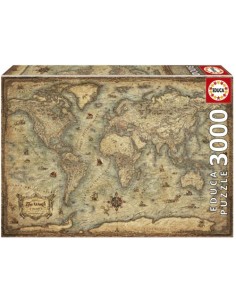 PUZZLE MAPAMUNDI 3000 PIEZAS