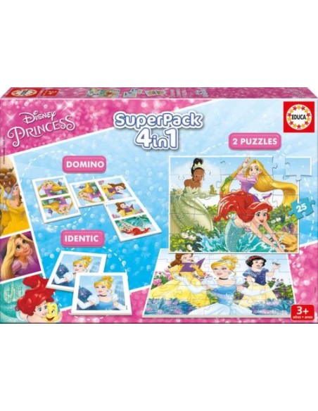 EDUCA SUPERPACK DISNEY PRINCESS