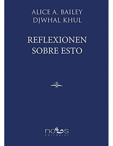 REFLEXIONEN SOBRE ESTO REFLEXIONEN SOBRE ESTO
