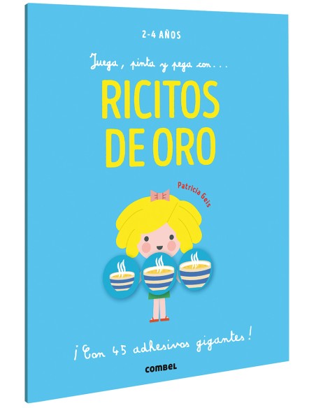 Juega pinta y pega con Ricitos de Oro