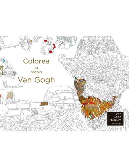 Colorea tu propio Van Gogh