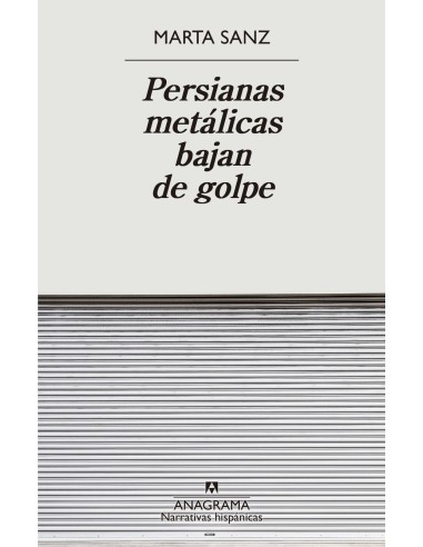 Persianas metalicas bajan de golpe