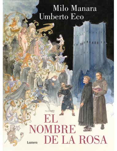 El nombre de la rosa La novela grafica