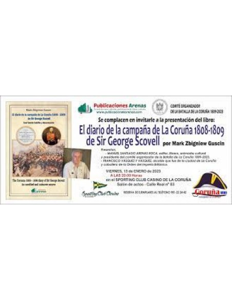 EL DIARIO CAMPANA LA CORUNA 1808 1809 DE SIR GEORGE SCOVELL