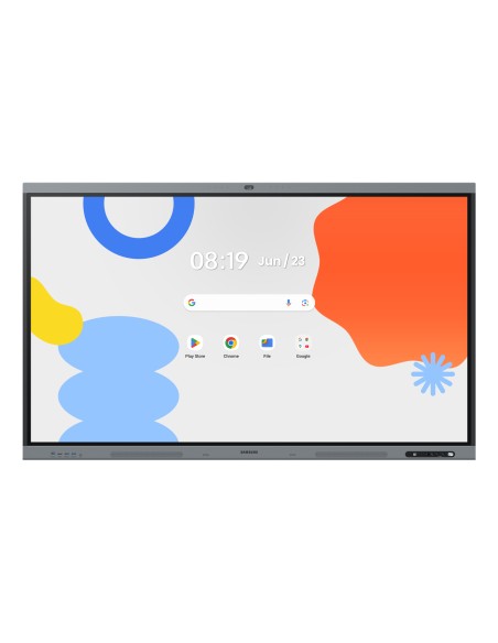 LH75WAFPLGC pizarra blanca interactiva 190,5 cm (75") 3840 x 2160 Pixeles Pantalla táctil Negro, Gris