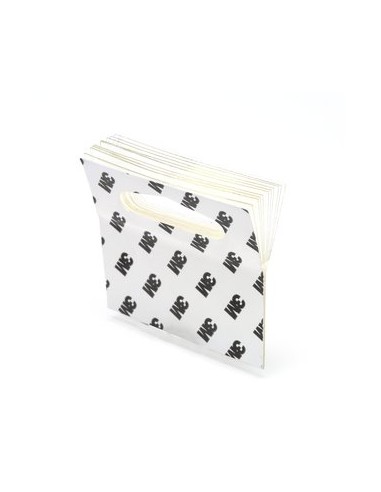 1075 etiqueta autoadhesiva Plaza Transparente