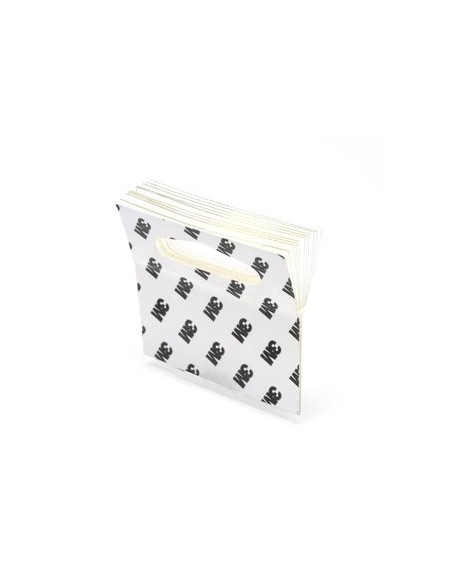 1075 etiqueta autoadhesiva Plaza Transparente