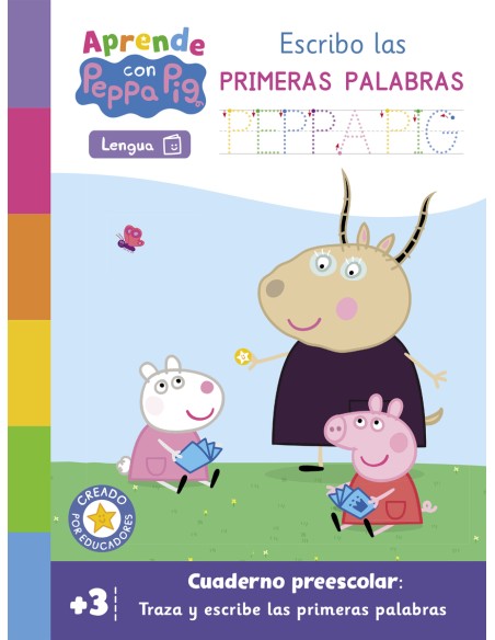 Aprende con Peppa Escribo las primeras palabras con letra mayuscula