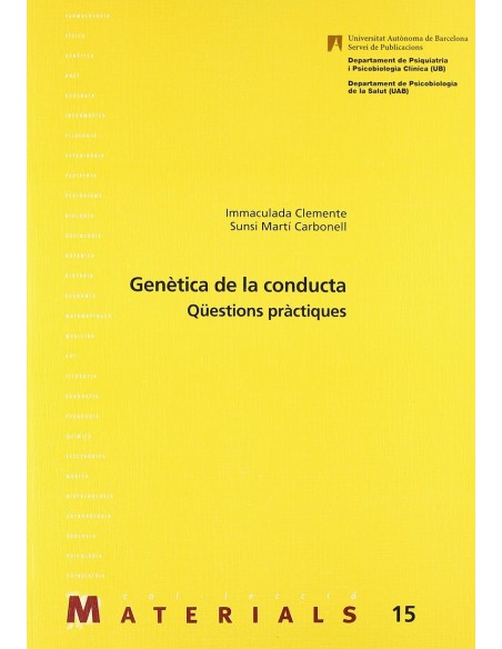 Genetica de la conducta