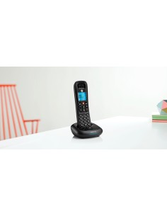 CD4001 Teléfono DECT Identificador de llamadas Negro 2