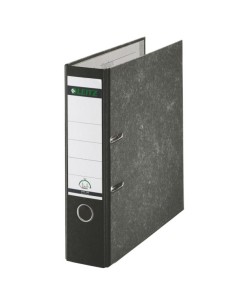 Plastic Lever Arch File A4 80mm 180° carpeta de cartón Negro