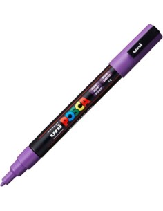 MARCADOR UNI POSCA PC3M COLOR VIOLETA 09 13MM