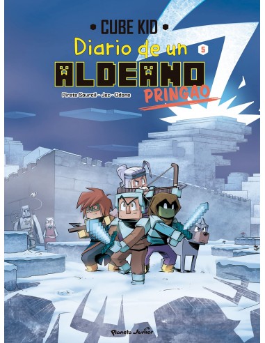 MINECRAFT DIARIO DE UN ALDEANO PRINGAO COMIC 5