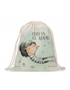 23BOLSA DE TELA ESTO ES EL AMORMINIMONI