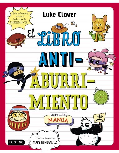 EL LIBRO ANTIABURRIMIENTO ESPECIAL MANGA