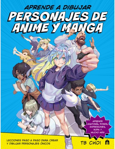 Aprende a dibujar personajes de anime y manga