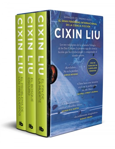 TRILOGIA DE LOS TRES CUERPOS ESTUCHE CON EL PROBLEMA DE LOS TRES CUERPOS EL