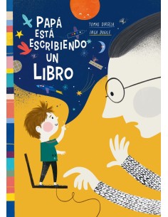 Papa esta escribiendo un libro