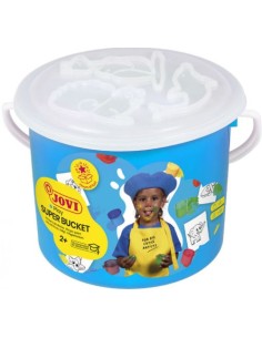 Set 5 botes pintura dedos jovi 35ml 20 plantillas