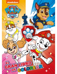 El gran libro de colorear Paw Patrol Patrulla Canina