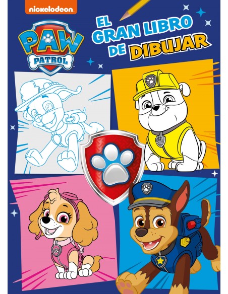 El gran libro de dibujar Paw Patrol Patrulla Canina