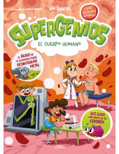 El cuerpo humano Supergenios Que quieres saber 1